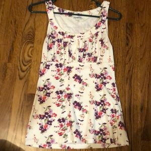 Express floral Tank